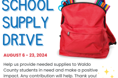 SCHOOL SUPPLY DRIVE - 1