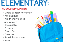 SCHOOL SUPPLY DRIVE - 3