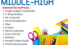 SCHOOL SUPPLY DRIVE - 4