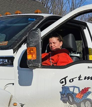 Alyssa Totman, Tow Truck Operator, Totman Enterprises